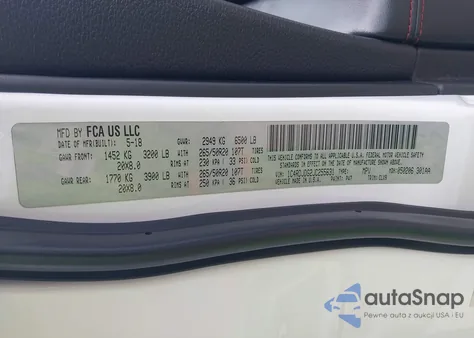 2018 Dodge Durango Gt Awd from USA, damaged, VIN 1C4RDJDG2JC255631